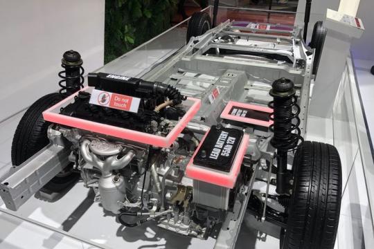 Hệ thống Hybrid trên Suzuki Ertiga 2023