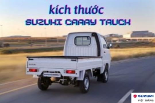 Tải trọng và kích thước Suzuki Carry Truck. Carry Truck chở được hàng hoá gì?