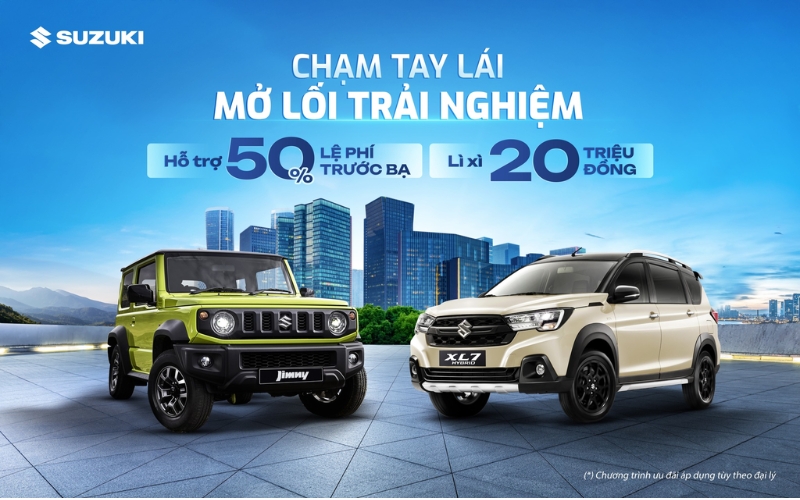 bảng giá các mẫu xe suzuki