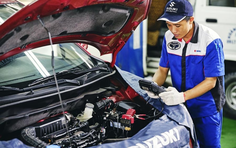 chi phí bảo dưỡng suzuki swift