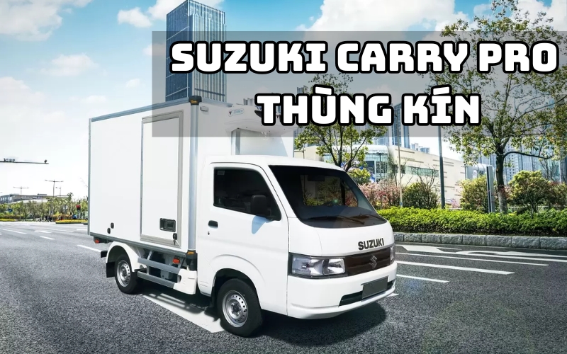 suzuki carry pro thùng kín