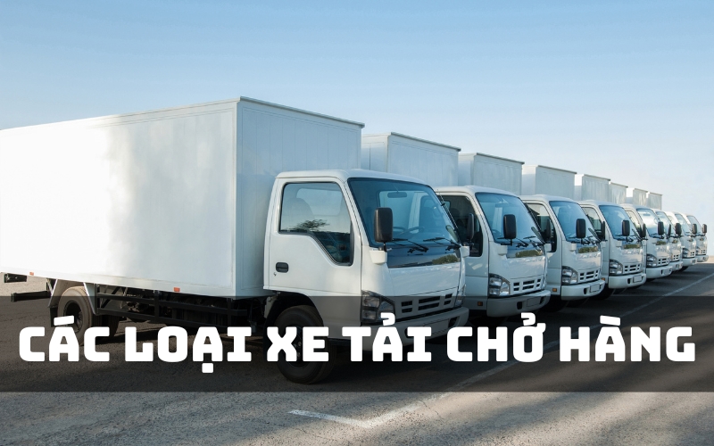 các loại xe tải chở hàng