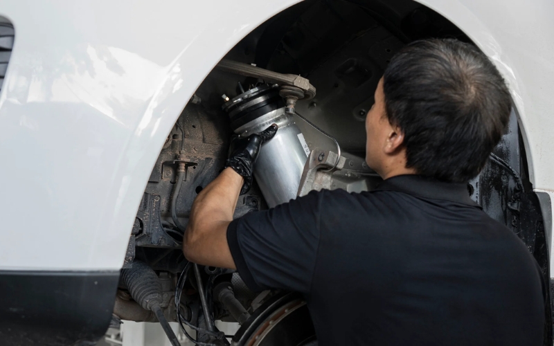 lưu ý khi sử dụng hệ thống treo khí nén