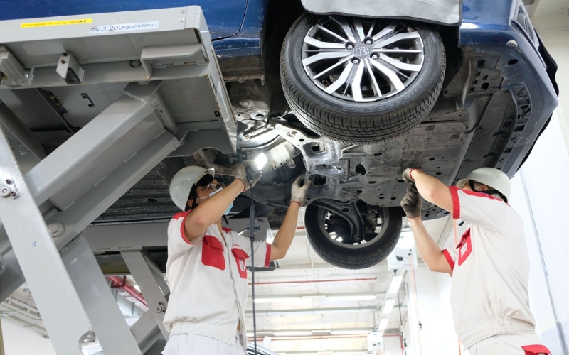 mốc bảo dưỡng 25000km
