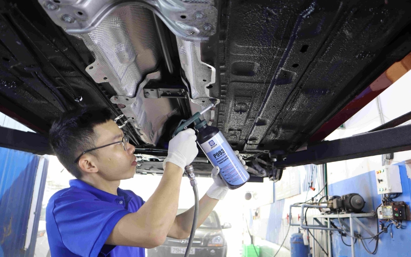 nhược điểm phủ gầm ô tô