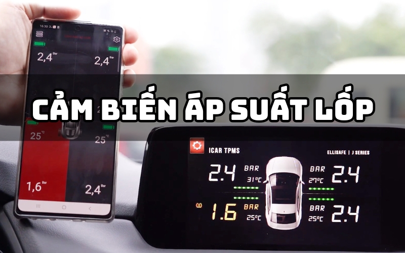 cảm biến áp suất lốp