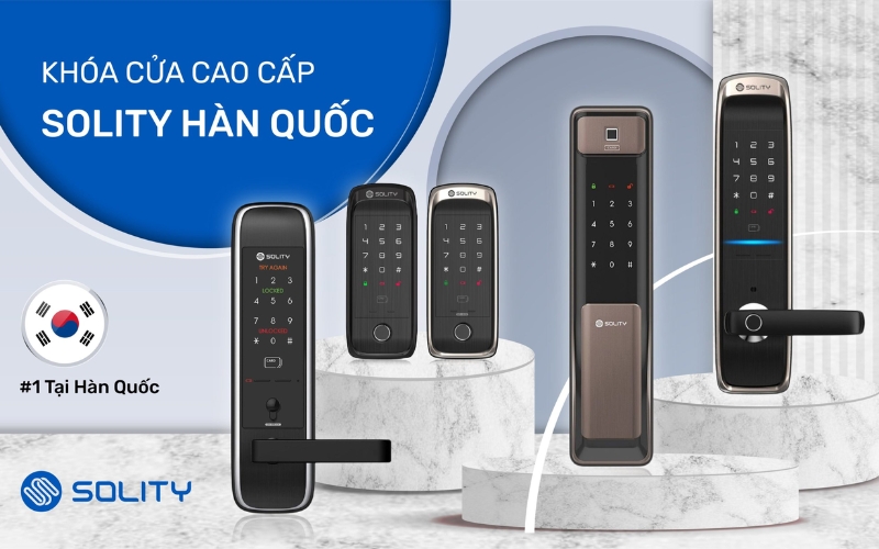 Cửa hàng bán khóa điện tử Solity Việt Nam