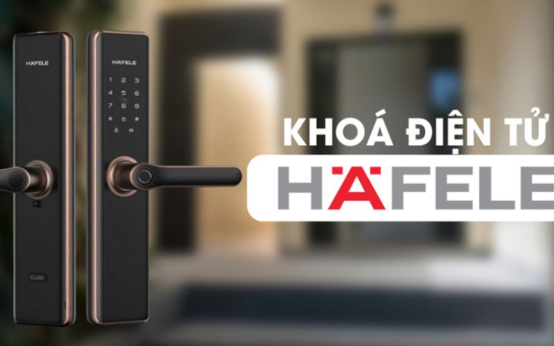 khóa cửa điện tử hafele