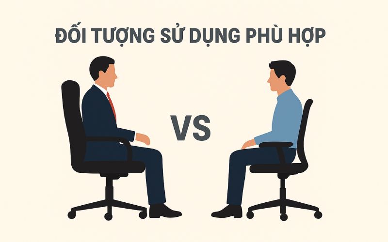 đối tượng sử dụng ghế