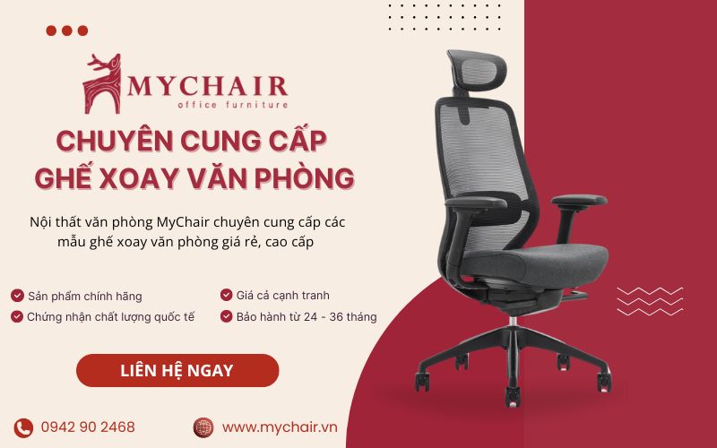 Thương hiệu ghế văn phòng cao cấp Mychair