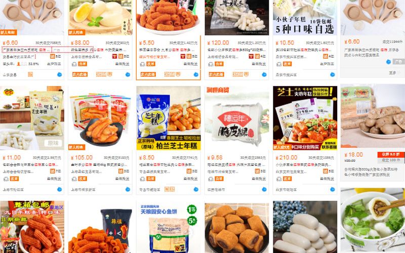 Nhập qua các website thương mại điện tử Trung Quốc