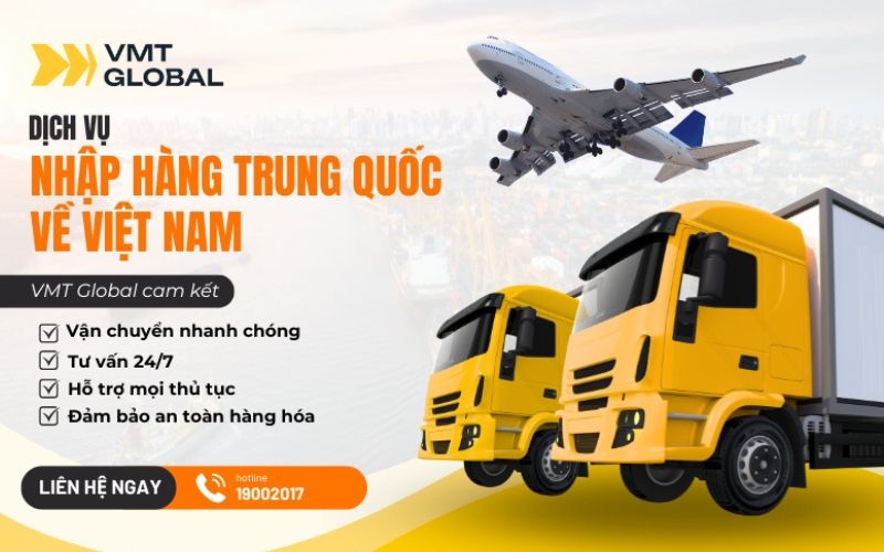 dịch vụ nhập hàng vmt global