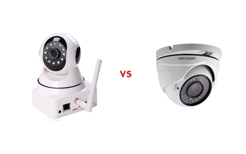 so sánh camera wifi và camera có dây