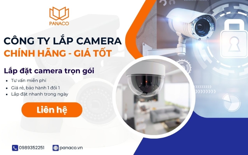 Công ty cung cấp và lắp đặt camera an ninh PANACO