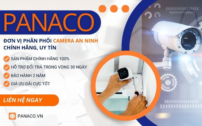 đơn vị lắp đặt camera uy tín PANACO