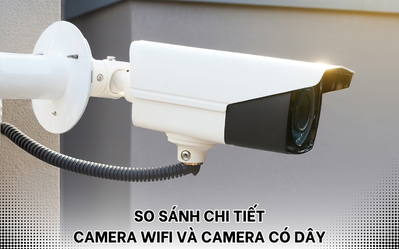 so sánh camera wifi và camera có dây
