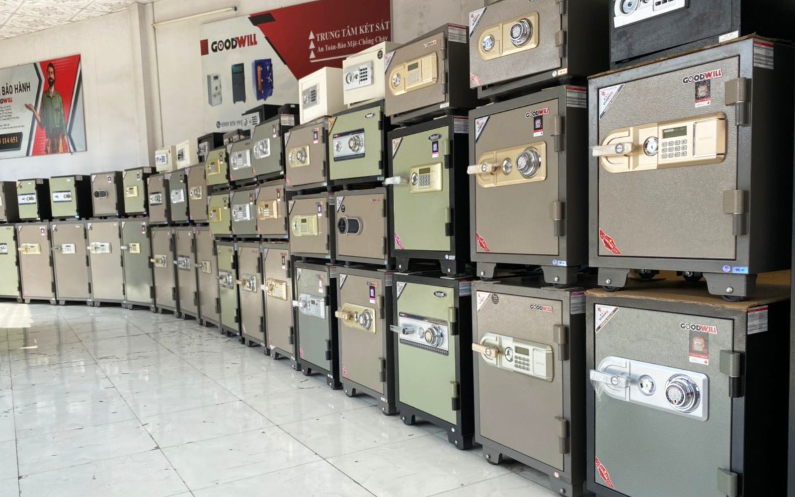 Các dòng két sắt nổi bật tại Goodwill