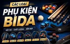 các loại phụ kiện bida